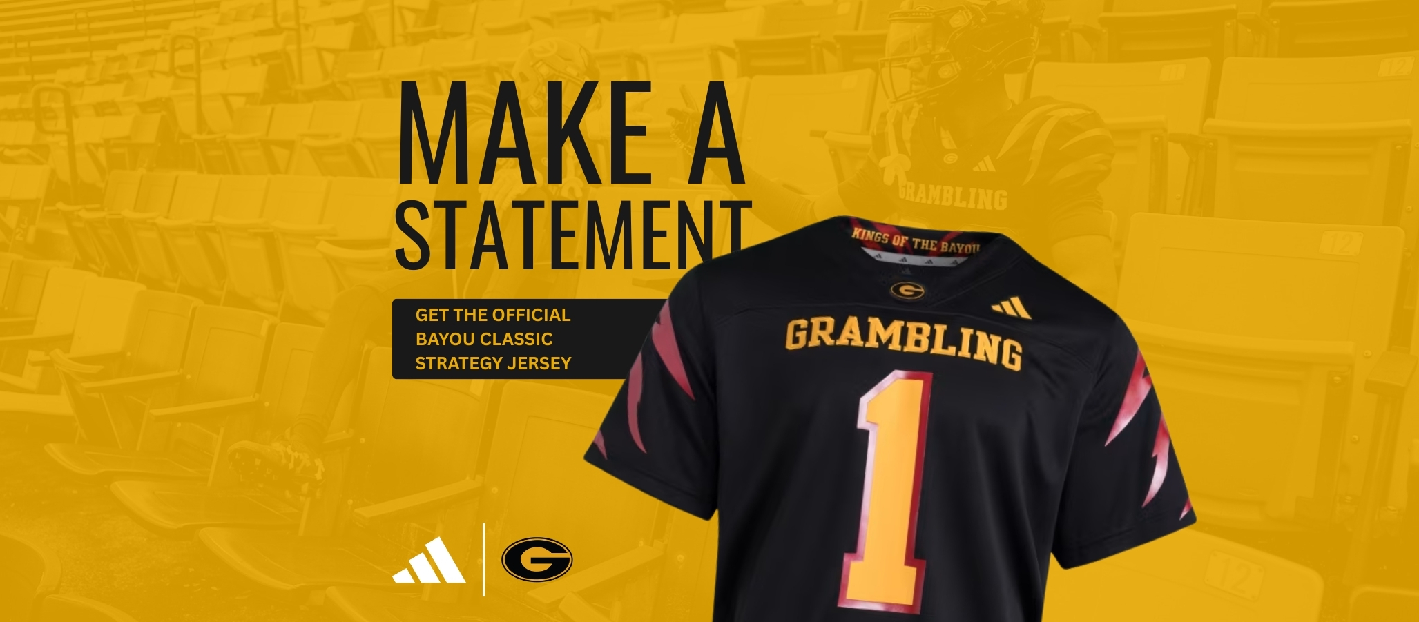 Get the Bayou Classic Strategy Jersey